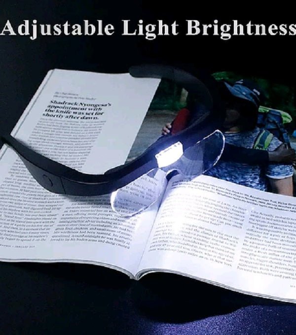 Rechargeable Head Band Magnifier - Magnifiers NZ