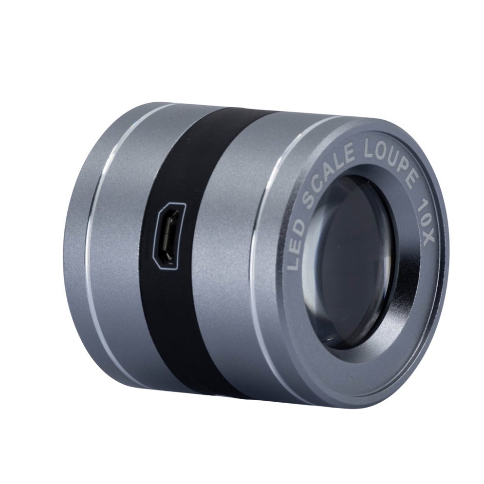 10X Inspection Magnifier with LED and Reticule — Magnifiers NZ