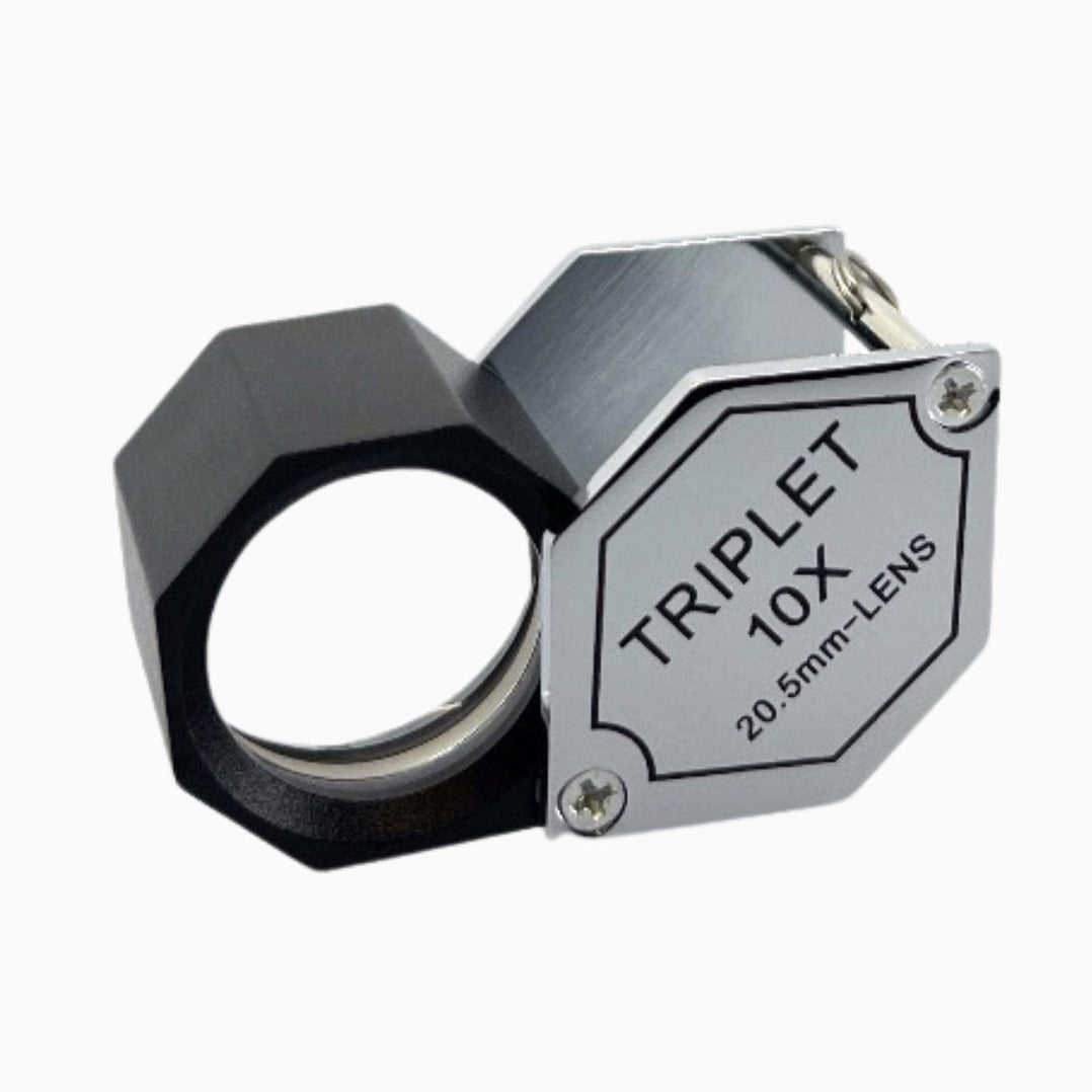 Big Inspection Magnifier 10X Pro Series Inspection Magnifier Triplet — Magnifiers NZ