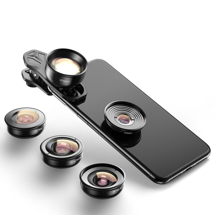 APEXEL Dual Camera Clip HD 5 in 1 lens