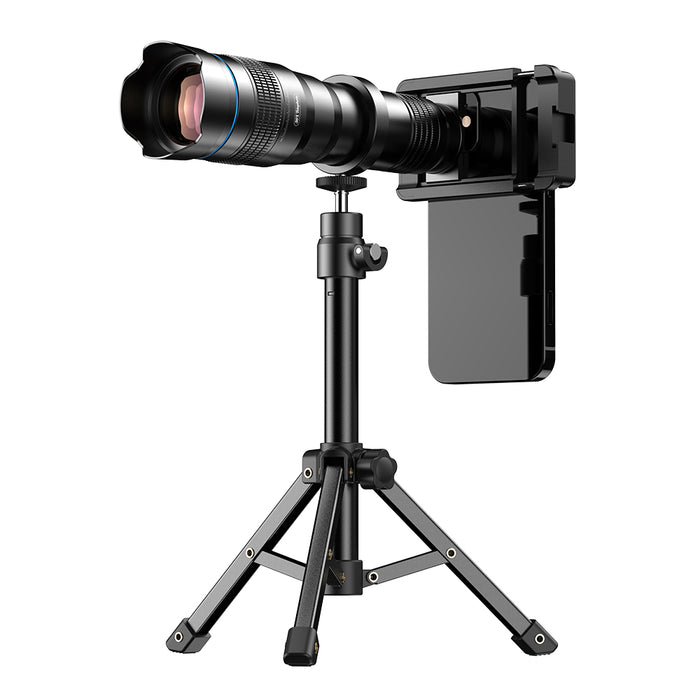 APEXEL Metal Telescope Lens 36X Tripod Set