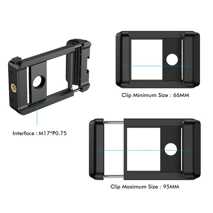 APEXEL Universal Phone Clip, 17mm Phone Lens Clip