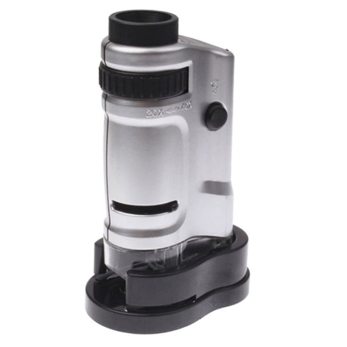 20 - 40X Pocket Microscope with Stand - Magnifiers NZ