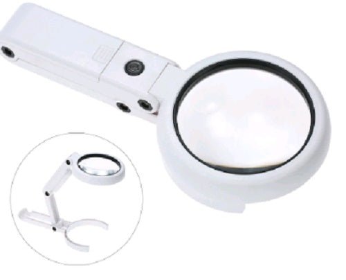 3.5X Hand Magnifier with Stand - Magnifiers NZ