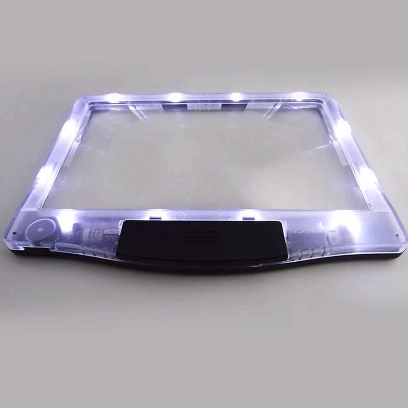 3X Hand Held LED Page Magnifier — Magnifiers NZ
