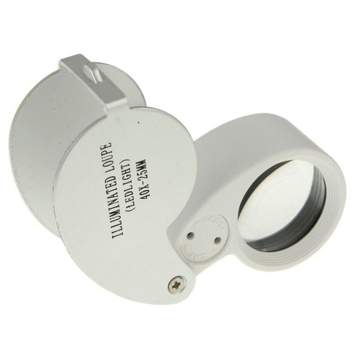 40X LED Illuminated Jewellery Type Loupe - Magnifiers NZ