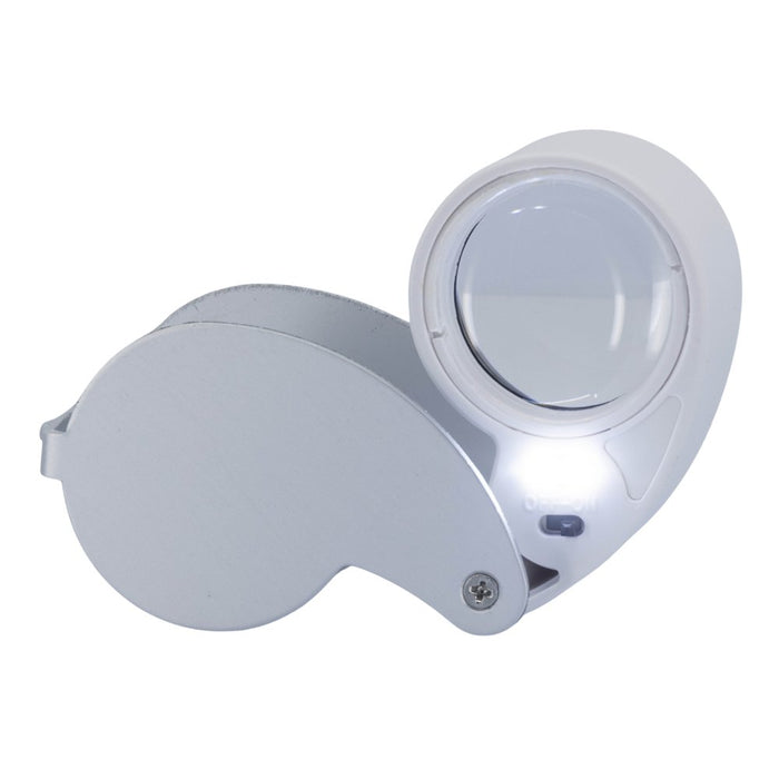 40X LED Illuminated Jewellery Type Loupe - Magnifiers NZ