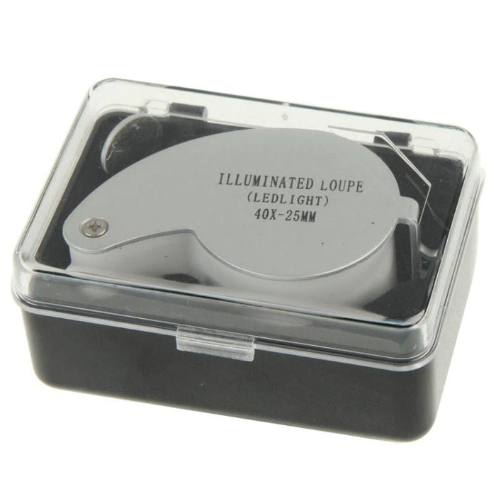 40X LED Illuminated Jewellery Type Loupe - Magnifiers NZ