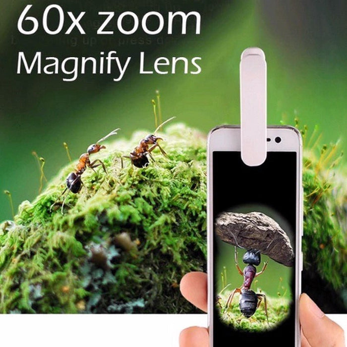 60X Mobile Phone Microscope - Magnifiers NZ