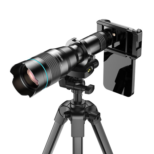 APEXEL 60X Smartphone Telescope Lens with Tripod