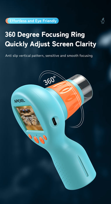 Apexel Woodpecker-Inspired Kids' Microscope