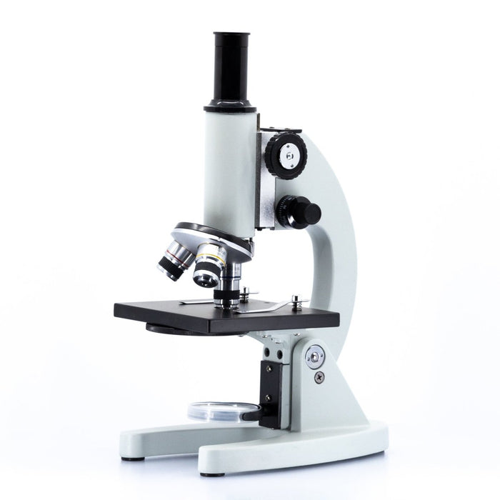 A Good Intermediate School Microscope 10 - 500X - Magnifiers NZ