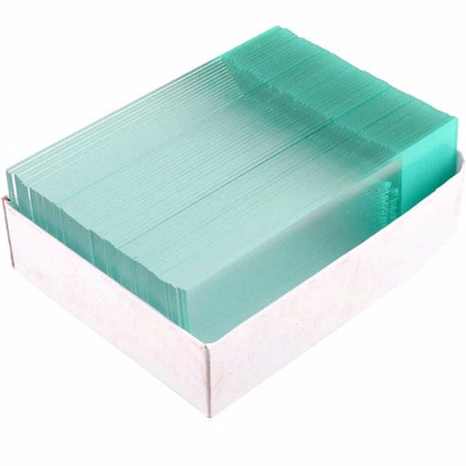 Blank Microscope Slides 50 pcs with bonus 100pcs Cover Glass FREE - Magnifiers NZ