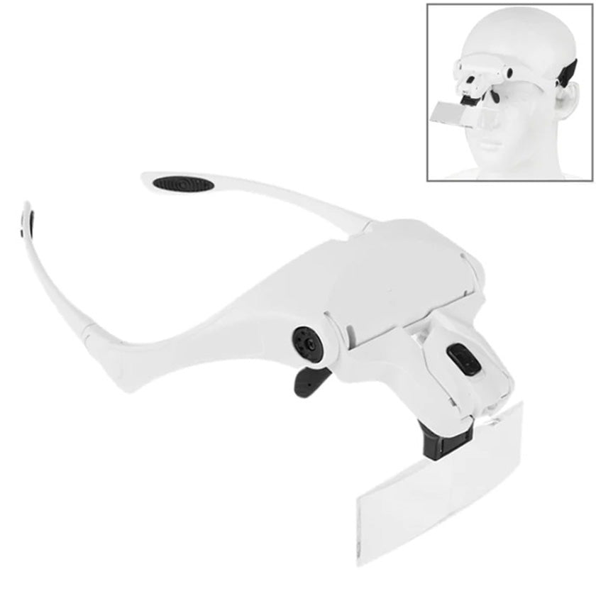 Deluxe LED Headband Magnifier — Magnifiers NZ