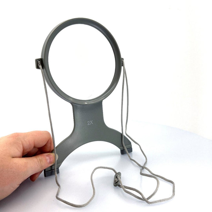 Embroidery Hands Free Magnifier, Round - Magnifiers NZ