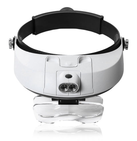 EziVue 5 Lens LED Head Band Magnifier - Magnifiers NZ