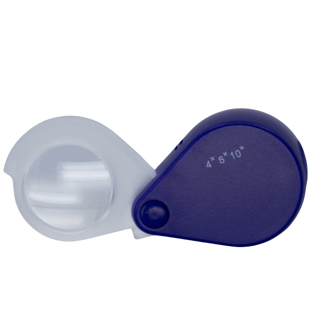 Folding Pocket Magnifier 4X 6X 10X — Magnifiers NZ