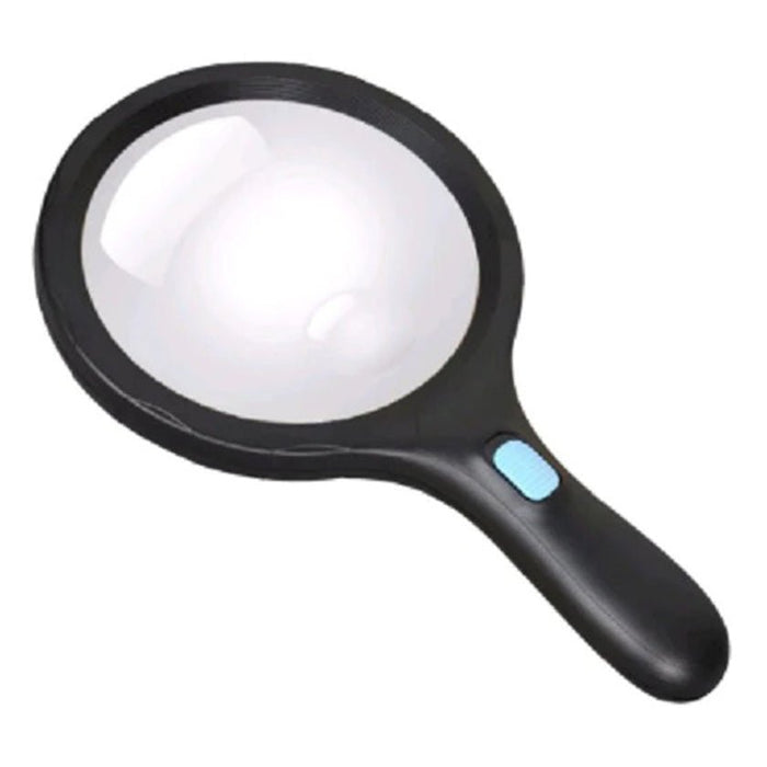 Large Hand Held Magnifier with LED Lighting - Magnifiers NZ