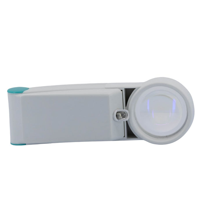 Low Vision LED Magnifier, 12X, 30mm - Magnifiers NZ