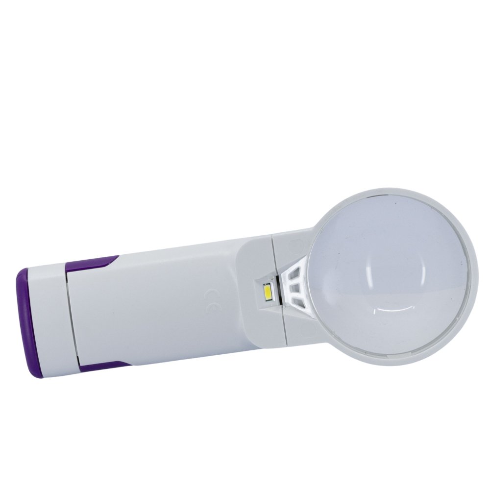 Optima Dart LED Hand Magnifier 2.5X (6d) — Magnifiers NZ