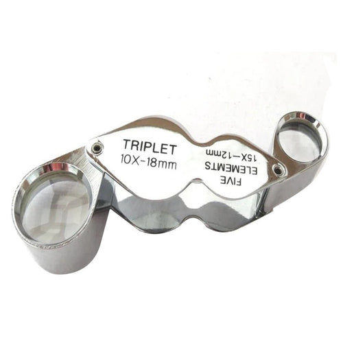 Pocket Folding Inspection Loupe 10X 20X - Magnifiers NZ