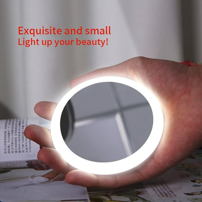 Pocket LED Mirror Magnifier - Magnifiers NZ