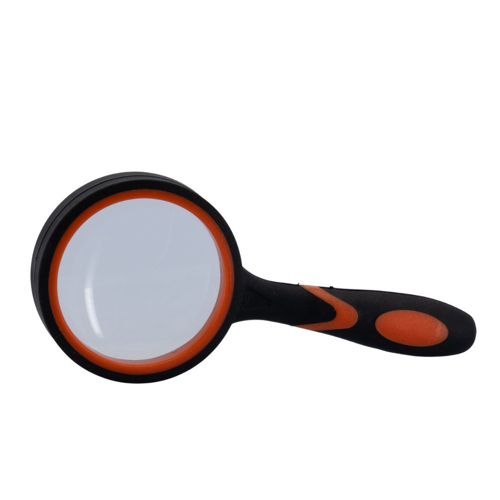 2-10X Magnification Handheld Magnifier - 50mm Lens With Handle For Reading & Inspection