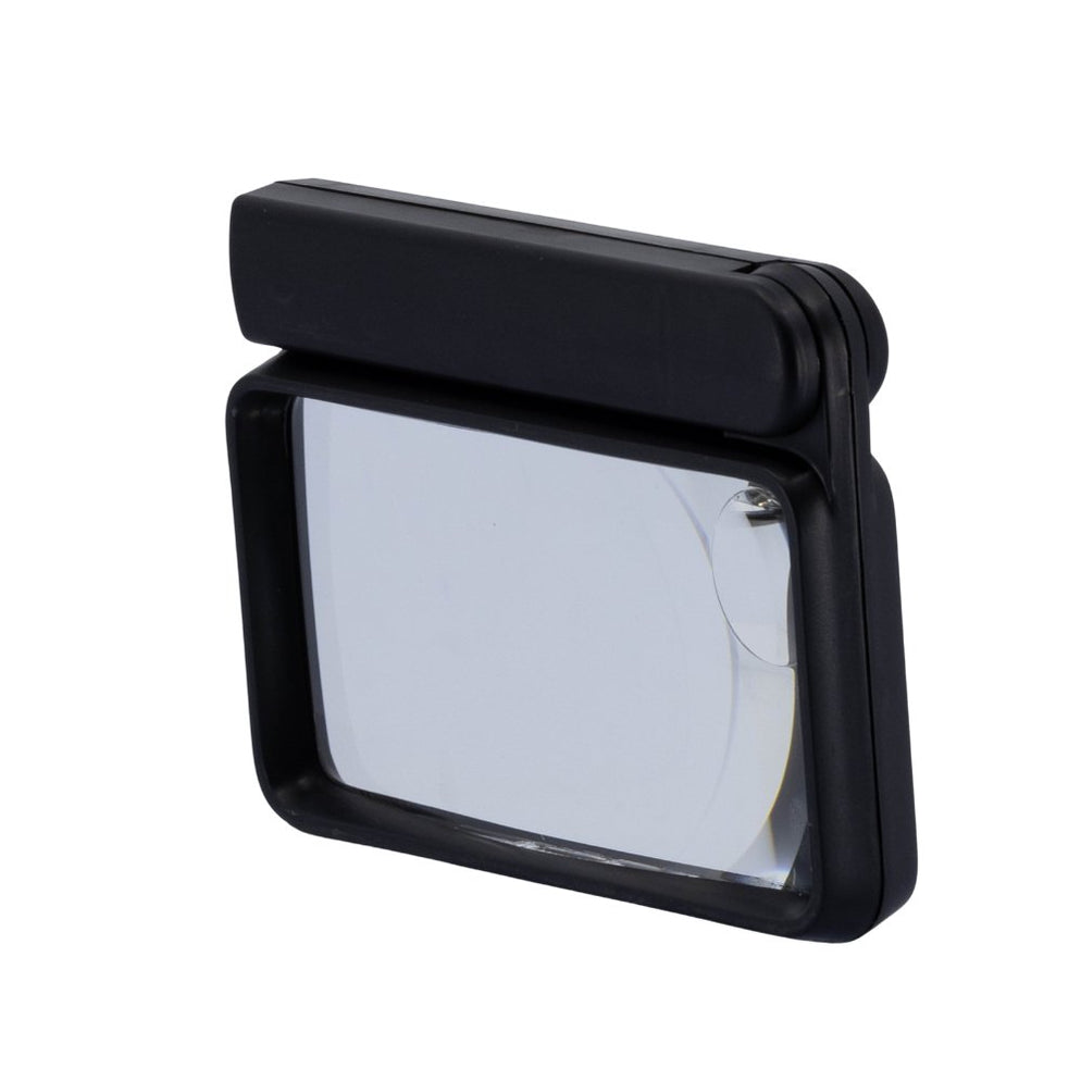 Rectangular Folding Magnifier, 2X — Magnifiers NZ