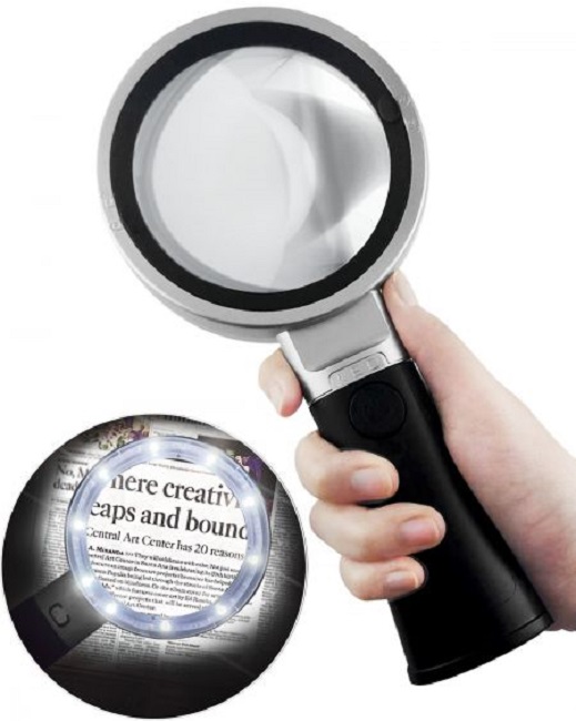 New 10X Magnifier with Large 82mm Lens