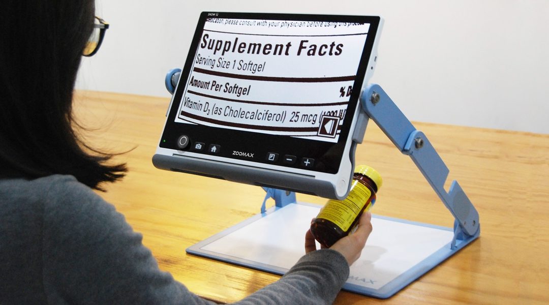 A new breed of a very portable electronic magnifier
